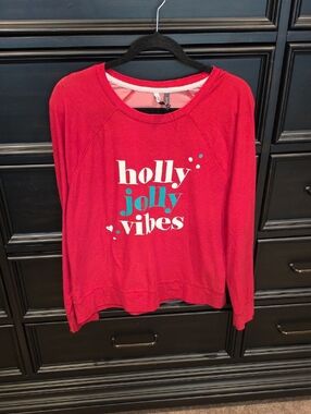 Christmas PJ Top - Size Large